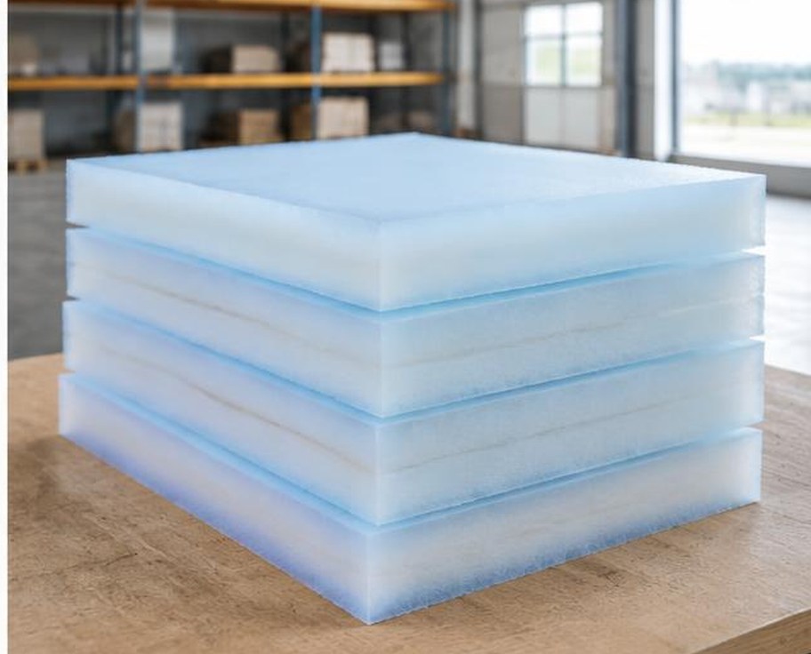 Stacked translucent aerogel insulation panels