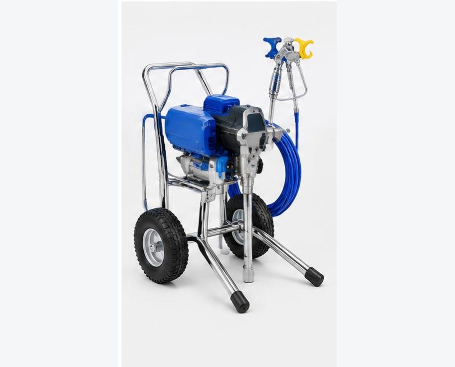Professional Airless Paint Sprayer prepared for professional construction procurement
