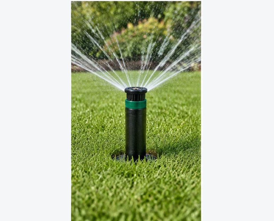 Pop-Up Garden Sprinkler System prepared for professional construction procurement