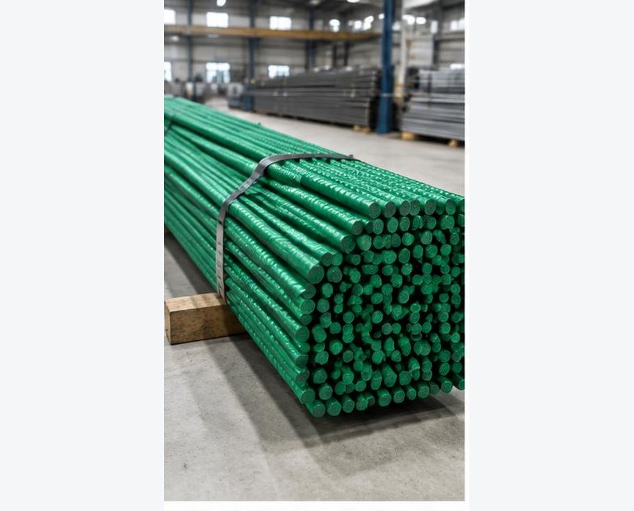Epoxy-Coated Reinforcement Bar prepared for professional construction procurement