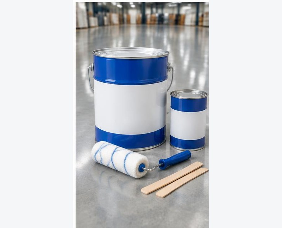 Industrial Epoxy Floor Coating prepared for professional construction procurement