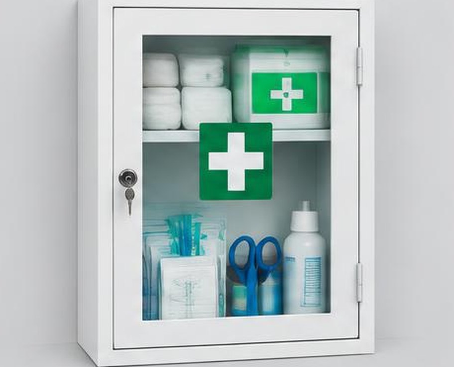 Wall First Aid Station for construction procurement