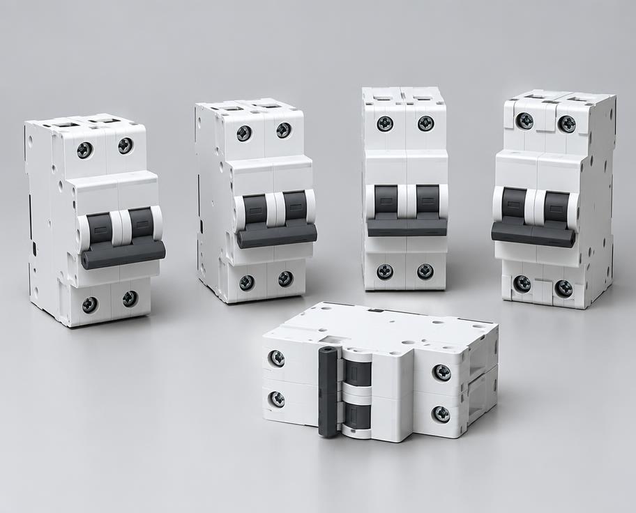 Miniature circuit breakers arranged with electrical supplies
