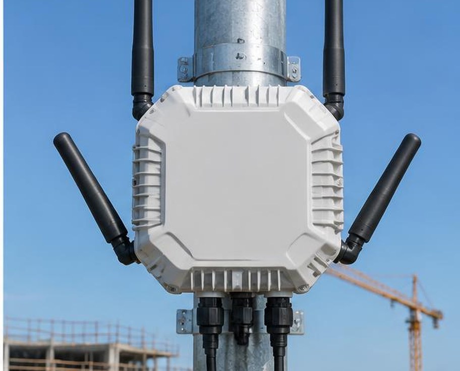 Rugged outdoor construction WiFi mesh access point