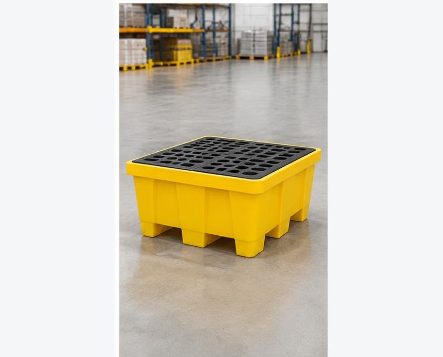 Chemical Spill Containment Pallet prepared for professional construction procurement