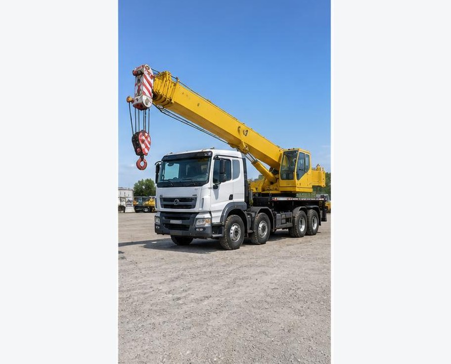 Truck-Mounted Crane 25T prepared for professional construction procurement